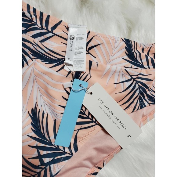 Cupshe Hi‎ Waist Bikini Bottoms Size XL NWT - Picture 2 of 4